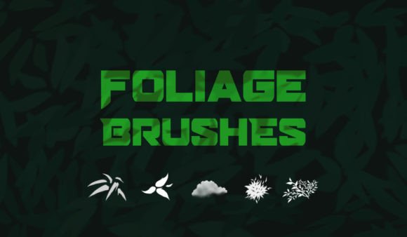 Anime Foliage Photoshop Brush Set Guide