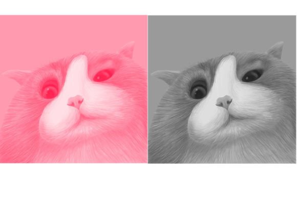 Cat Head Brush: A Playful Asset for Modern Branding