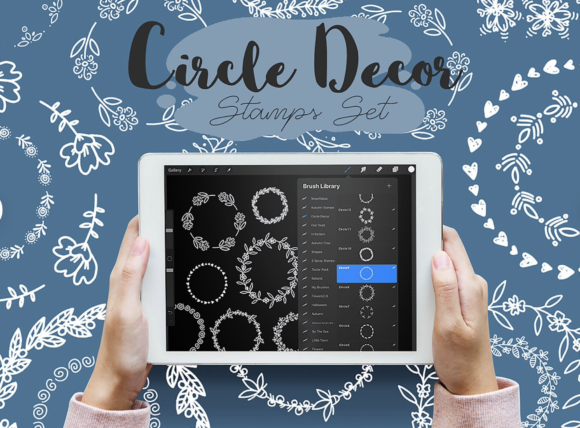 Elevating Digital Art with Hand-Painted Procreate Stamps