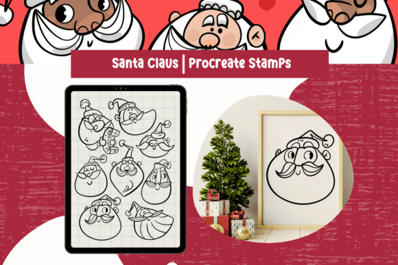 Unlock Festive Creativity: A Complete Guide to Santa Claus Christmas Procreate Stamps